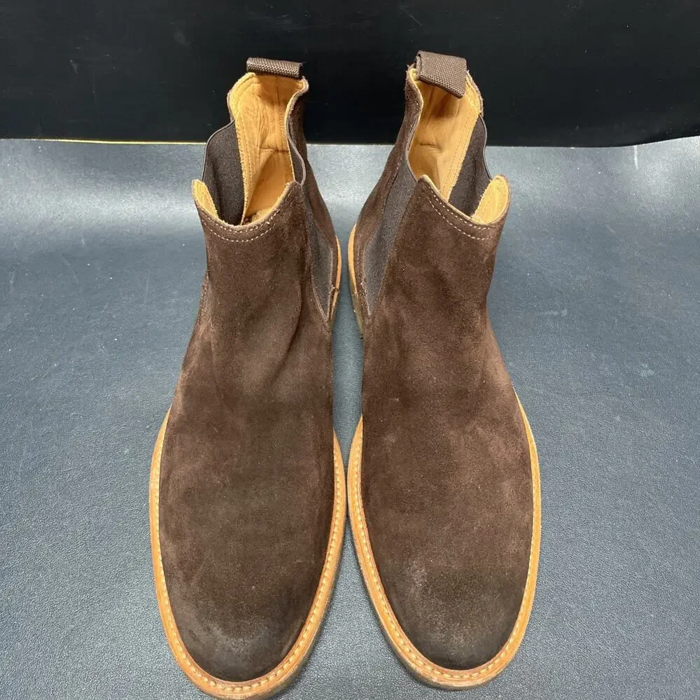 Banana Republic Brown Suede Crepe Chelsea Boot Men’s Size 10 US, EU 43.